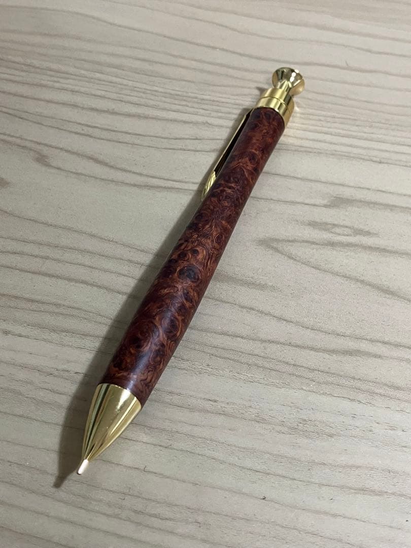 こぶた工房極上花梨瘤 ゴールド金具 - メルカリ