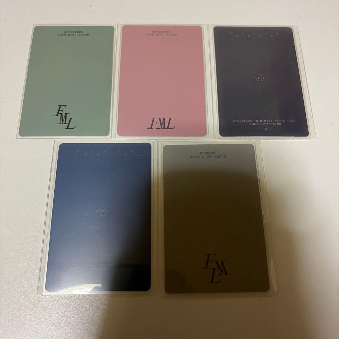 SEVENTEEN セブチ ドギョム トレカ FML セット まとめ売り - メルカリ