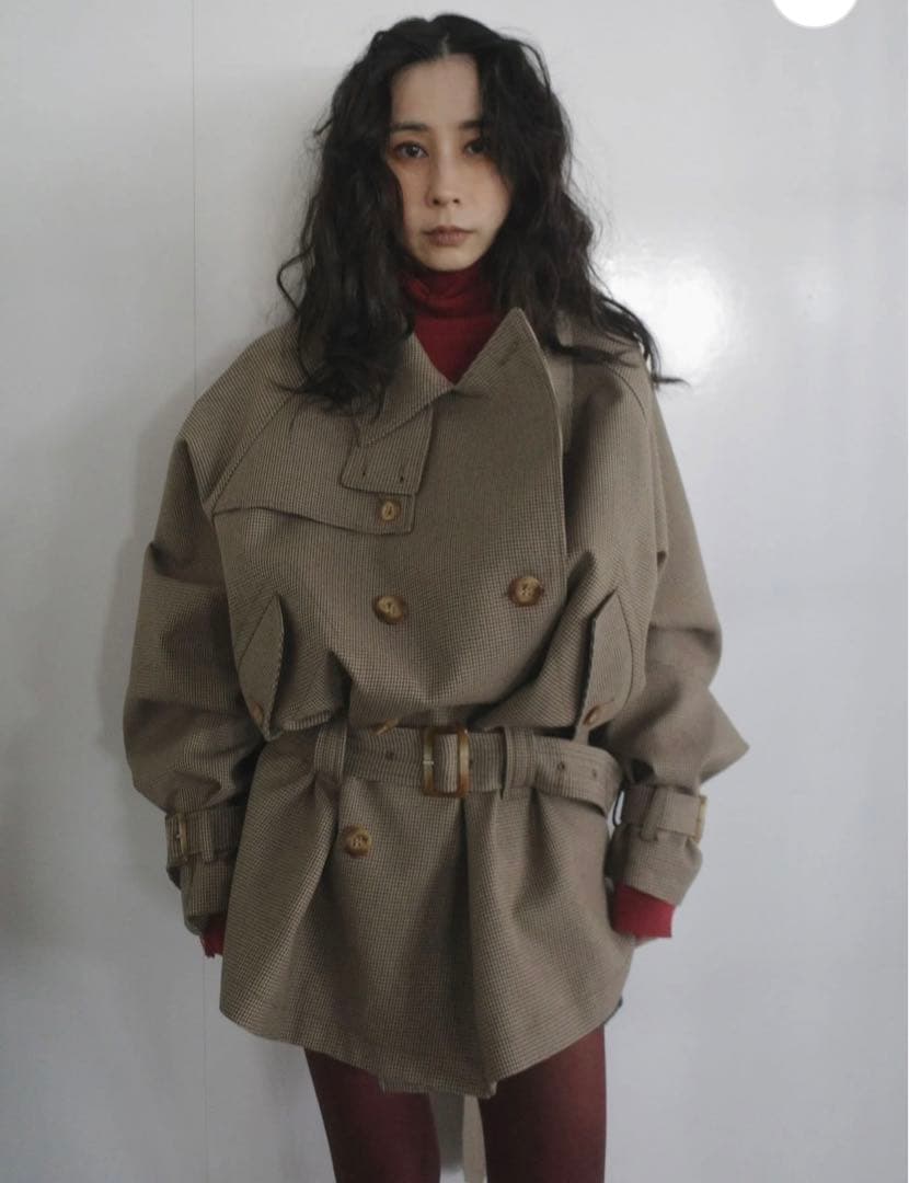 ameri vintage DADDYMIDITRENCHCOATノベルティ付 ameri vintage DADDYMIDITRENCHCOATノベルティ付 - メルカリ