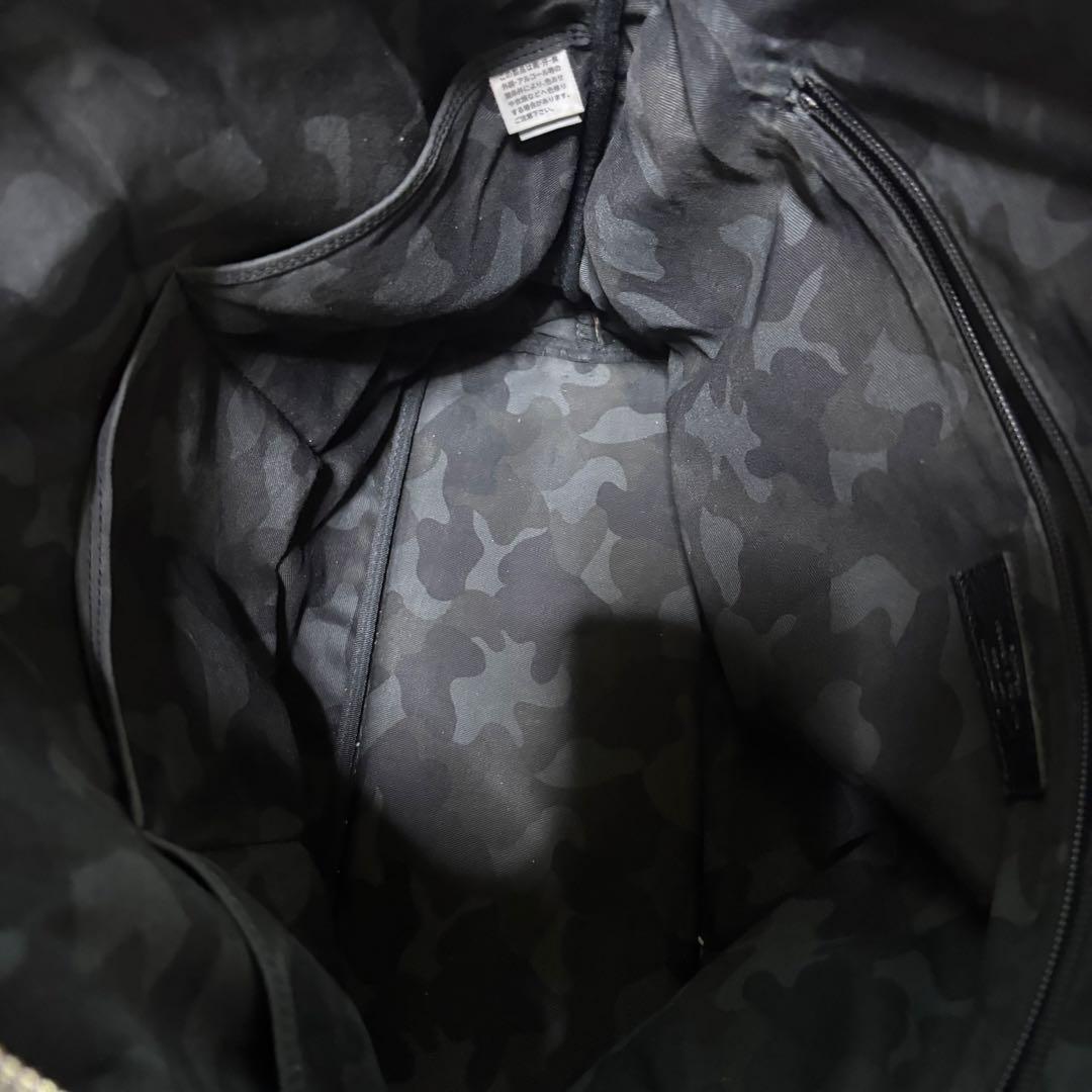 希少✨ポーター ディライト トートバッグA4可 カモフラ オールレザー