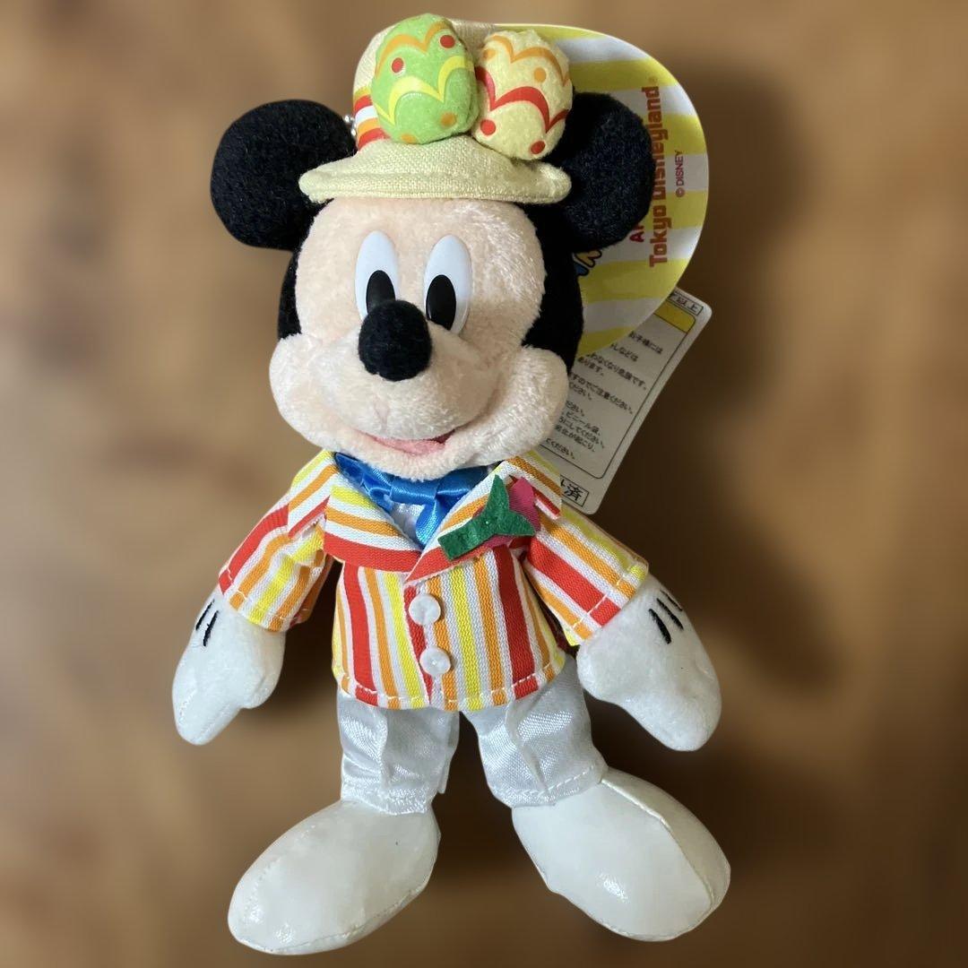 希少品 ディズニー メリーポピンズ バート ミッキー ぬいぐるみバッジ