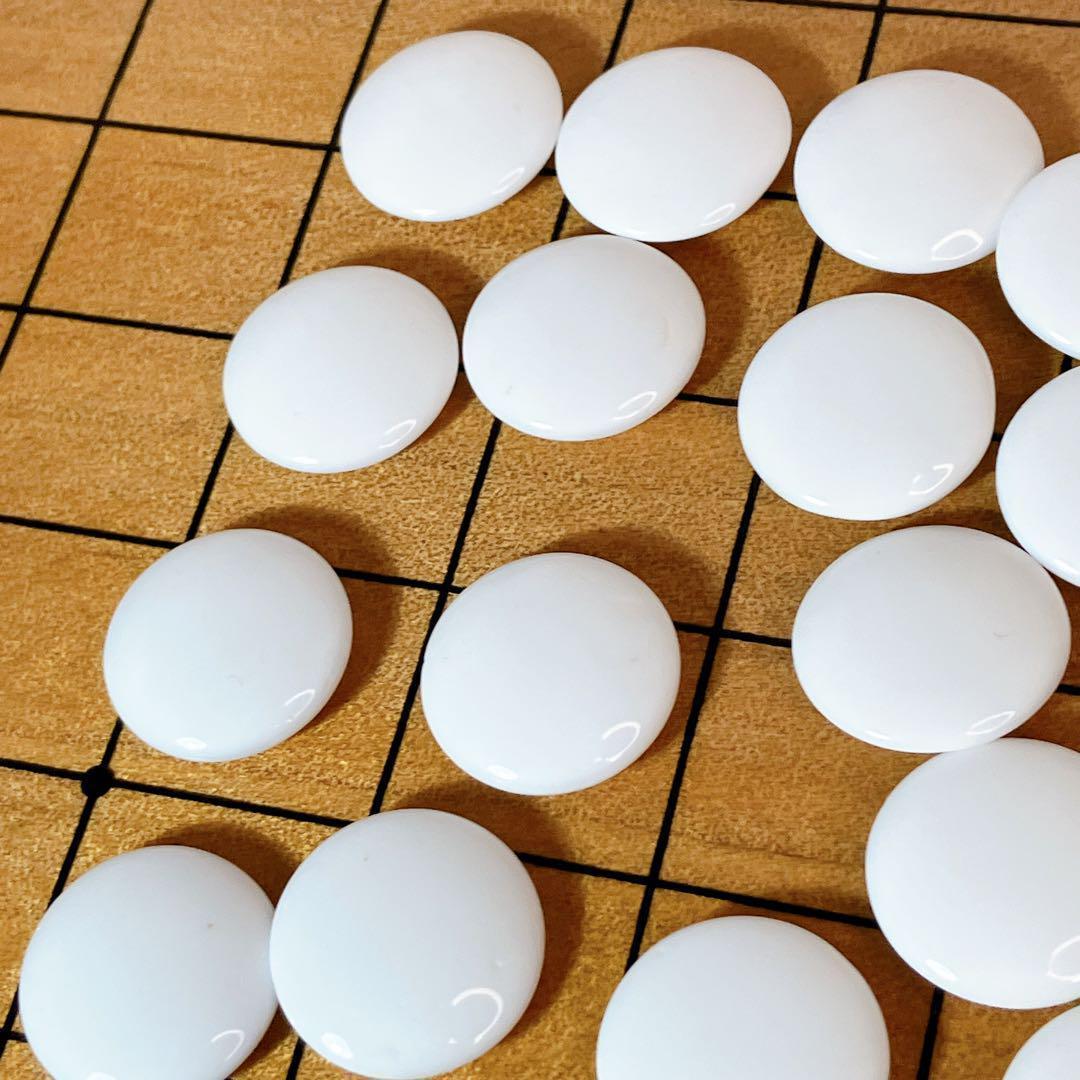 囲碁セット (碁盤 碁石) 本蛤 碁石 本那智黒 34号② - メルカリ