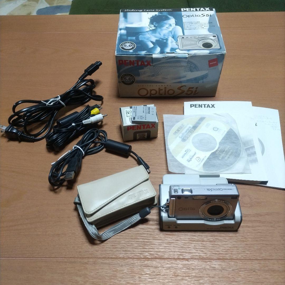 PENTAX Optio S5i コンパクトデジタルカメラ 可愛いすぎるオールドコンデジ】PENTAX optio S5i ブルー - メルカリ