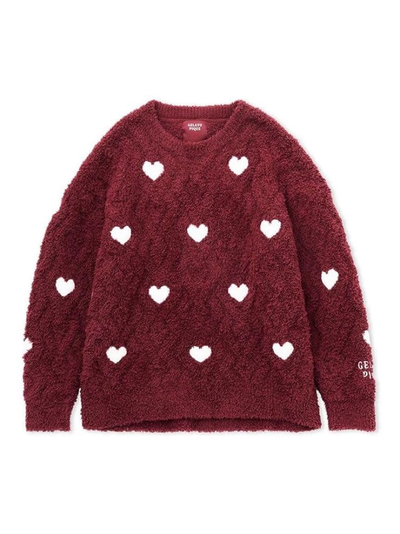ジェラートピケ ハートアランプルオーバー gelato pique（ジェラートピケ）の「ハートアランプルオーバー（ルーム