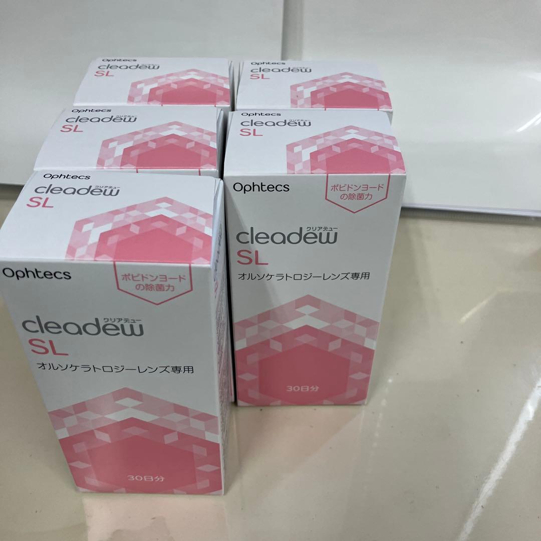オフテクスクリアデューSL×オルソケラトロジー用5箱レンズケース無し