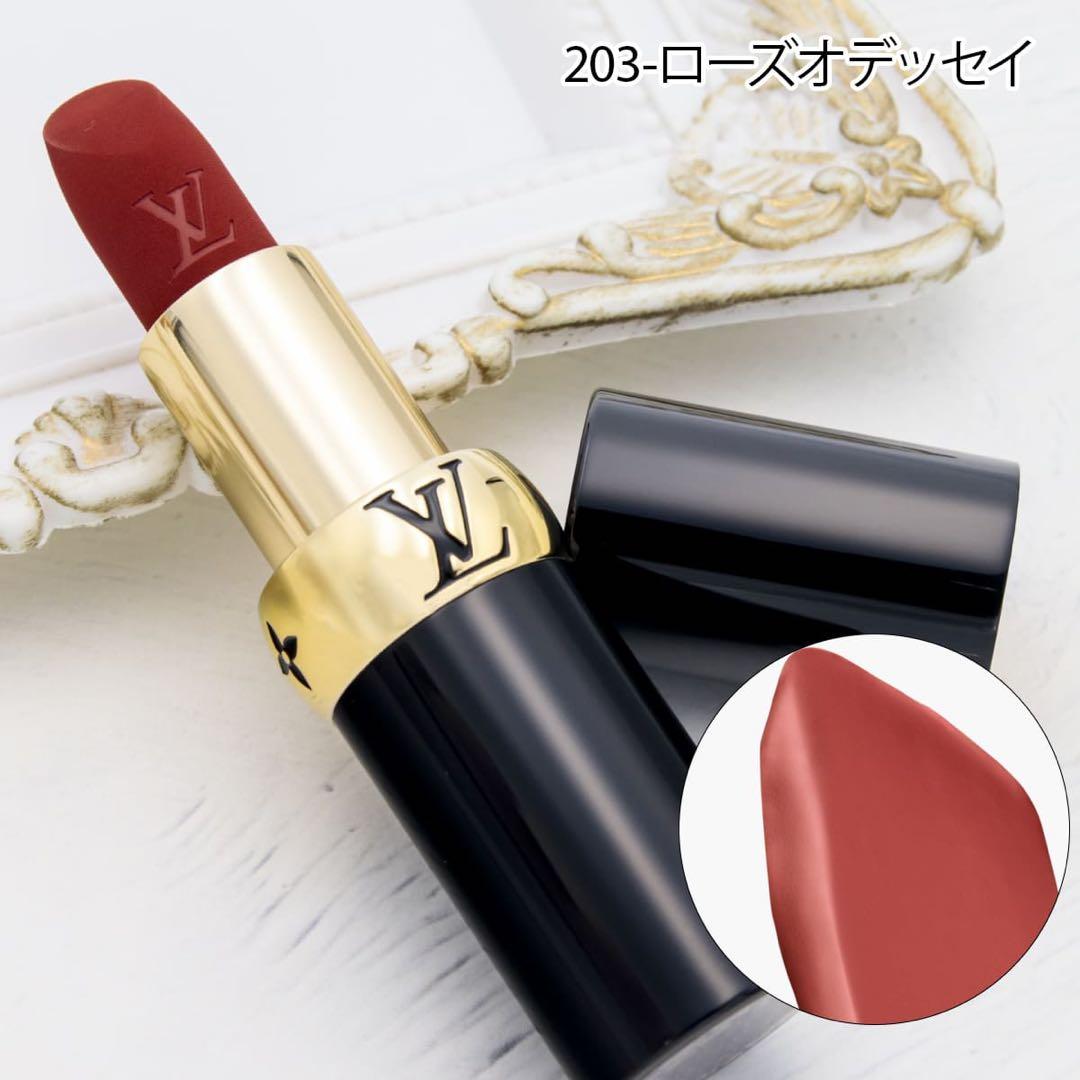 ルイヴィトン LV ルージュ マット リップスティック 203 ローズオデッセイ LV Rouge - Matte Lipstick Refill - Pink | LOUIS VUITTON ®