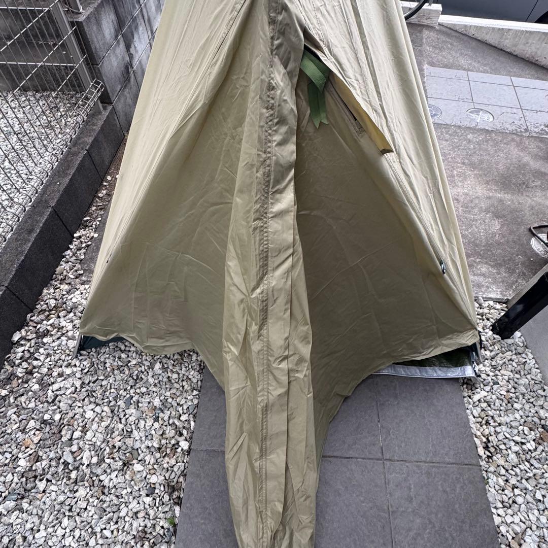 美品モンベル ムーンライトテント 3型アイボリー純正グランドシート付