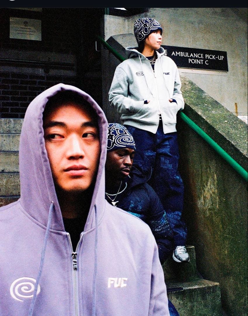 SOL soonerorlater FUC fac ジップアップパーカー - メルカリ