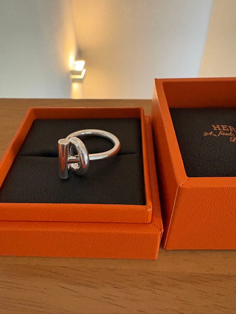 HERMES シルバーリング エシャペ MM#56 - メルカリ