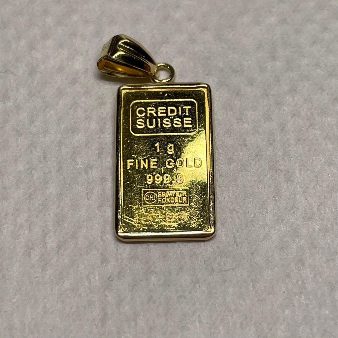 金貨 自由の女神 角型 純金 1.2g ペンダントトップ ゴールド　GOLD