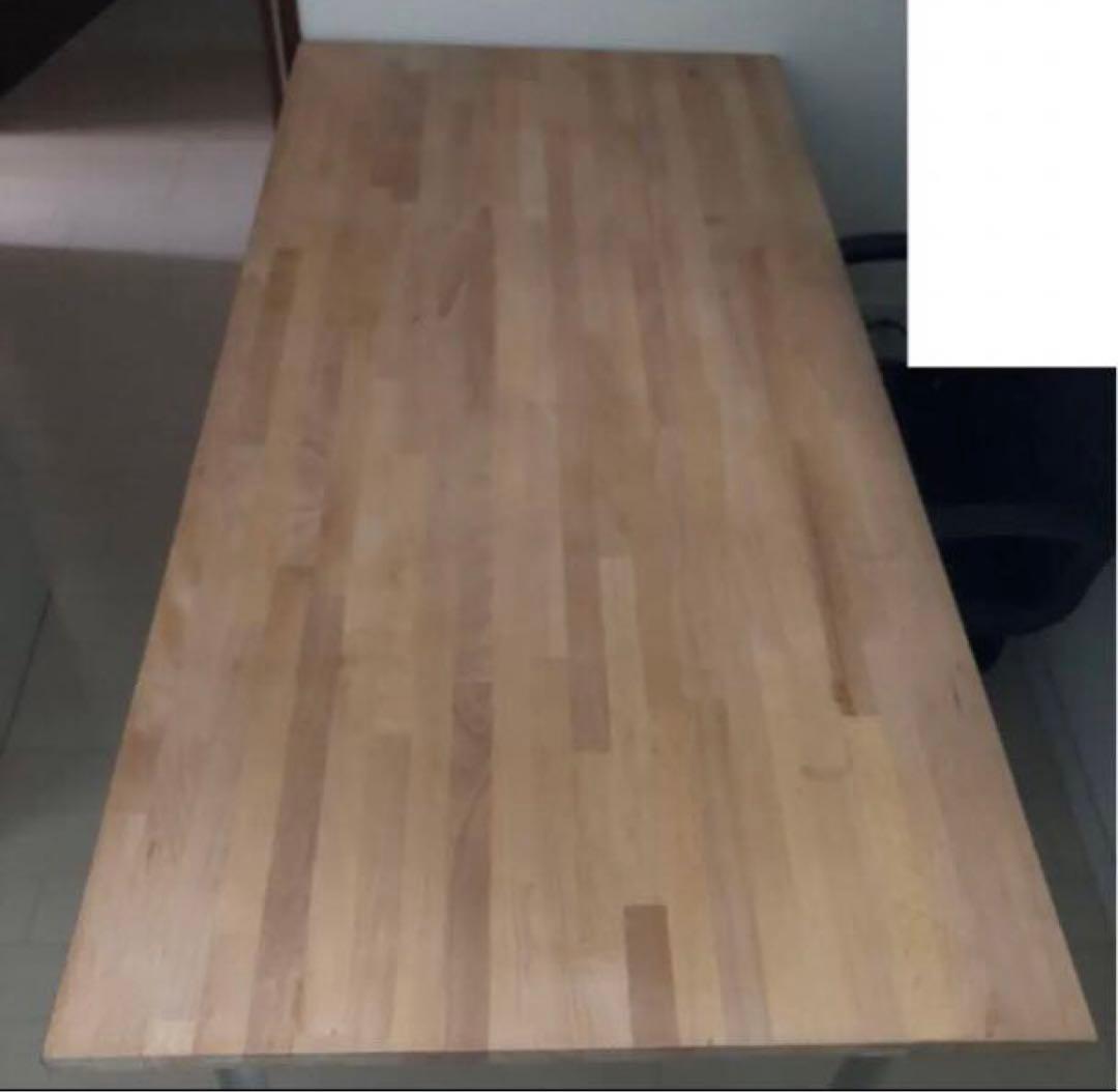 IKEA デスクシステム 【テーブルトップ&脚4本】 - メルカリ