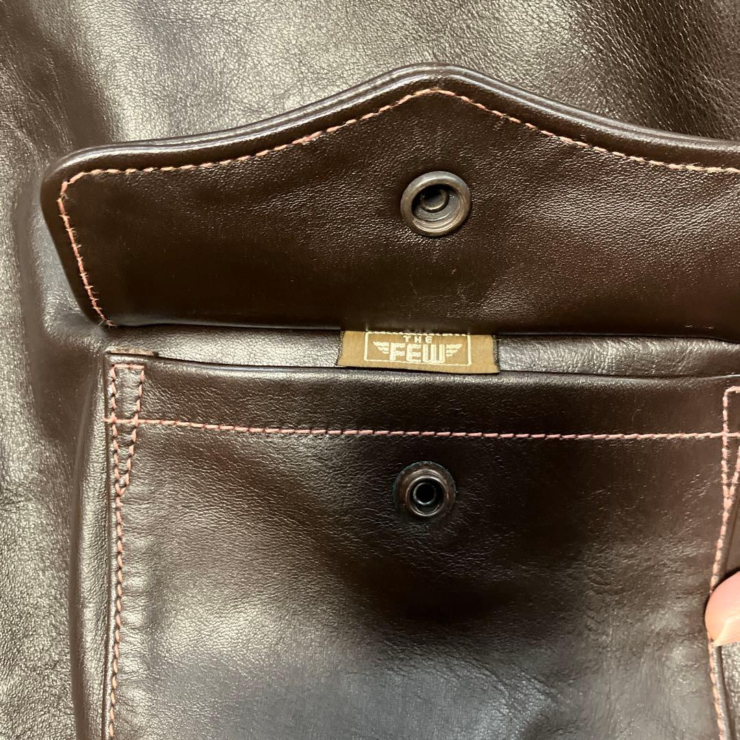 THE FEW A-2フライトジャケット AERO LEATHER 実名復刻 - メルカリ