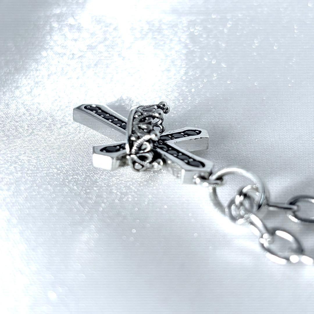 ジャスティンデイビス CROSS CROWN STONE ネックレス SV925 - メルカリ