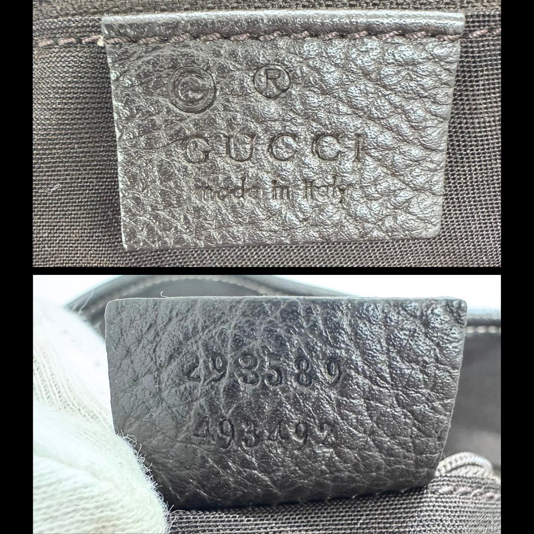 ユキ様専用 グッチ トートバッグ 293589 GGクリスタル ベージュ - メルカリ