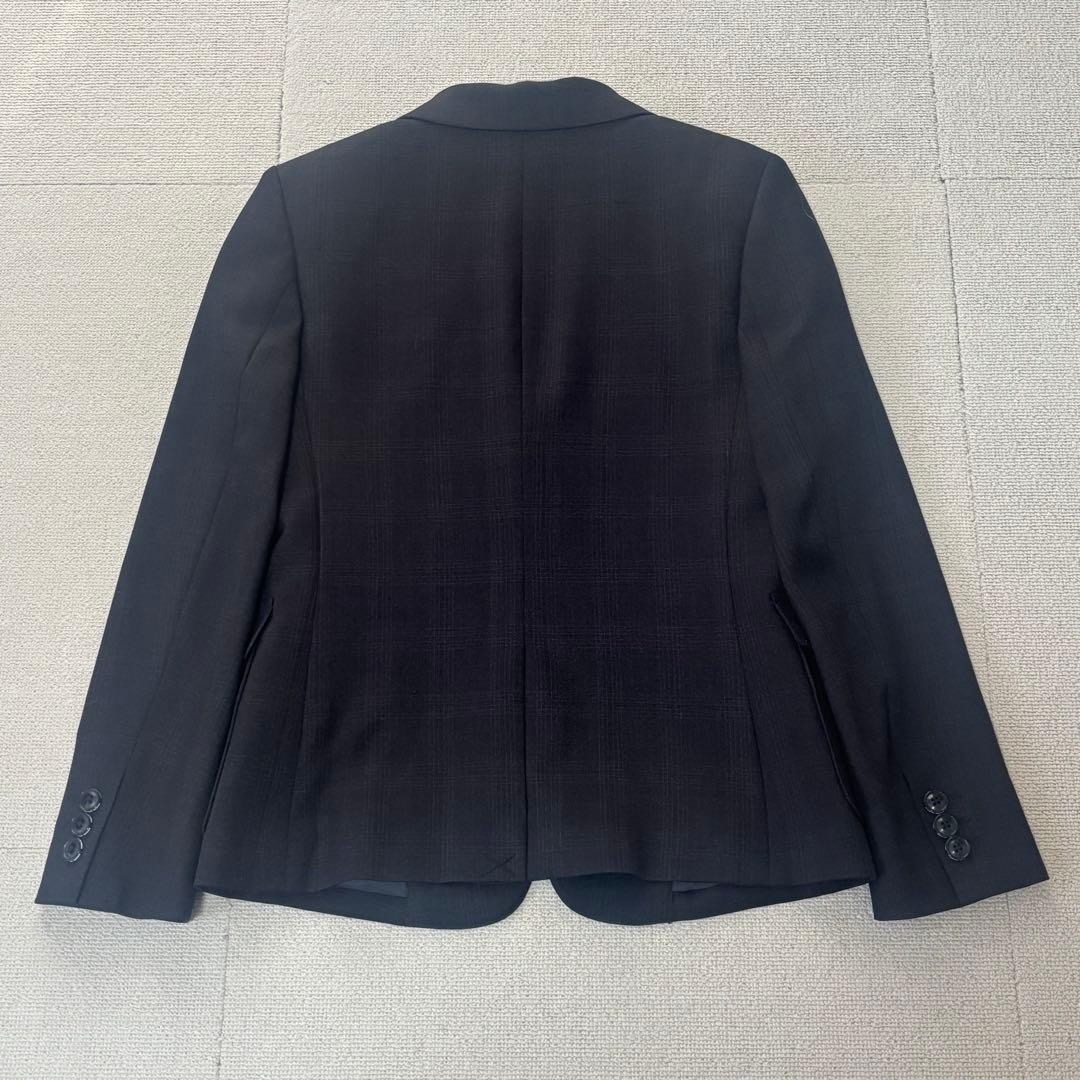 6点セット Waltz by BEAMS DESIGN スーツ黒 チェック150 K107420135