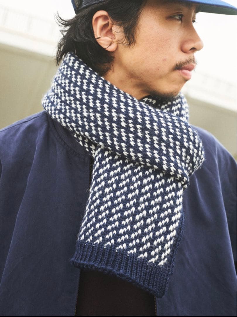 HIGHLAND 2nd バーズアイマフラー HIGHLAND2000×2nd | バーズアイニットマフラー – CLUB 2nd