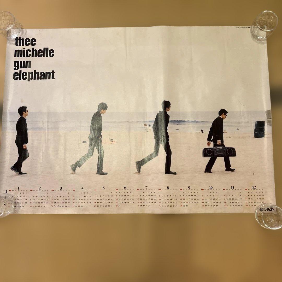thee michelle gun elephant ポスター 傷あり - メルカリ