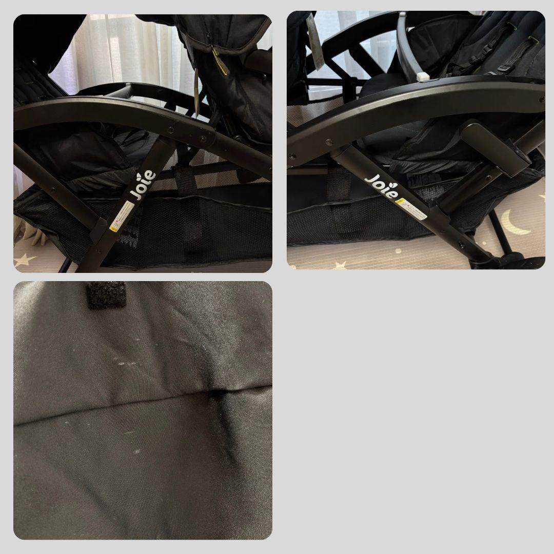 《美品❣️》joie 二人乗りベビーカー　エヴァライトデュオ