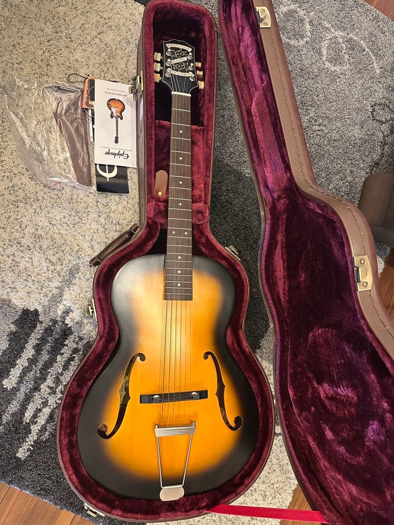 Epiphone Century Olympic 専用ハードケース Amazon | Epiphone 940-E519 ハードケース セミアコ用 (エピフォン