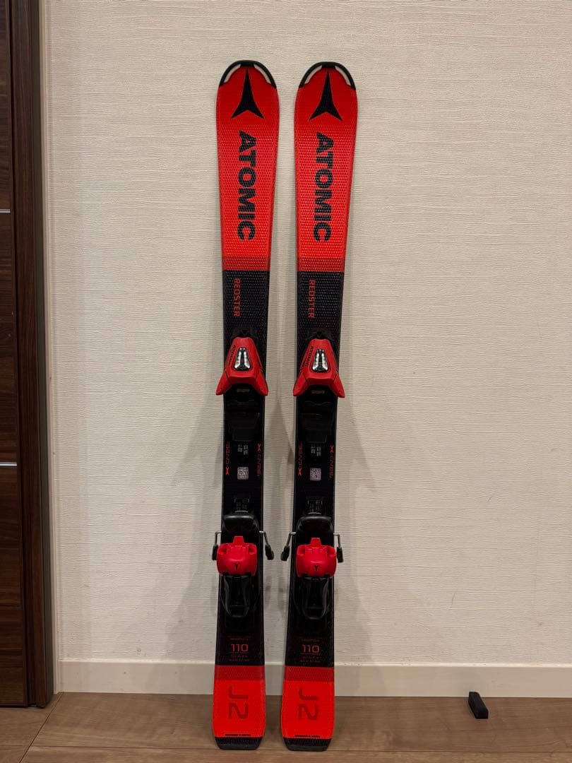 ATOMIC REDSTER J2 110cm ジュニアスキー板 ATOMIC アトミック スキー板 キッズ ジュニア ＜2026＞ REDSTER J2 100