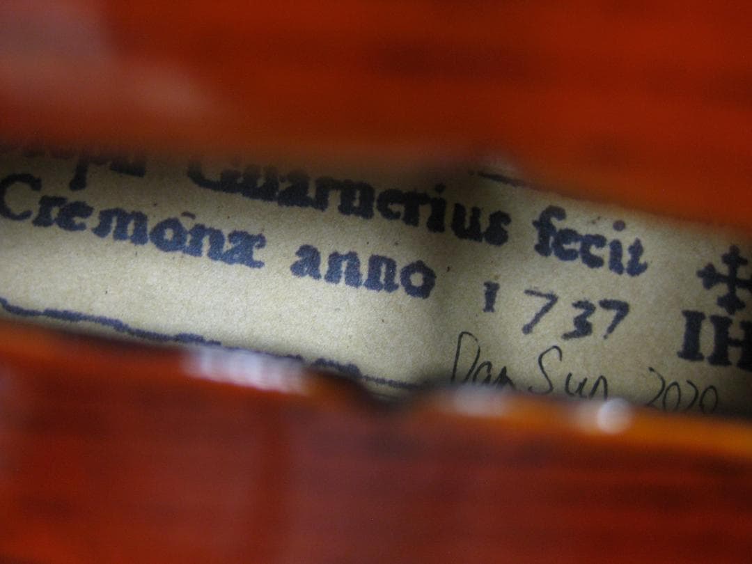 新作工房製】 ガルネリモデル 2020年製 バイオリン 4/4 付属品セット