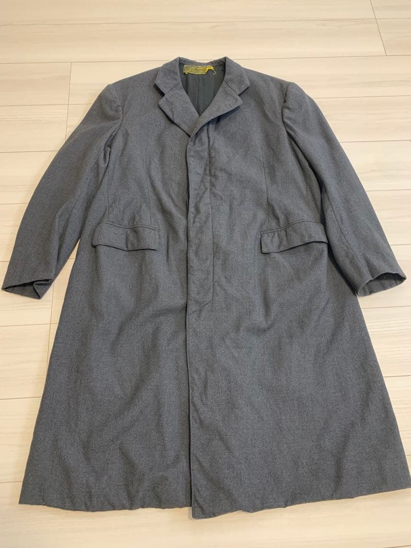 1950s イタリア製　サルトリア　ウール　チェスターコート 貴重 40s スイス軍実物 Swiss ARMYウール グレートコート ジャケット