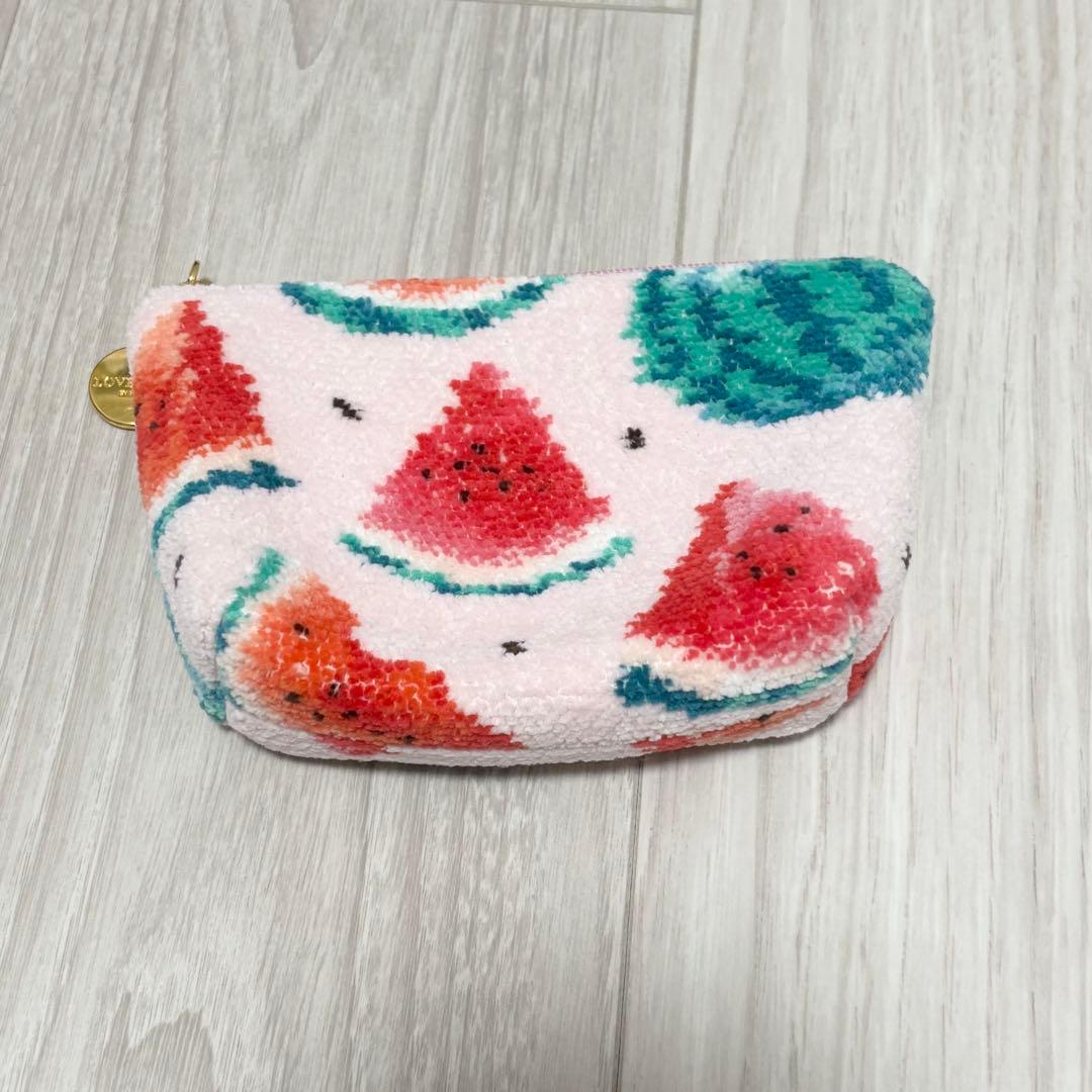 新品未使用】ラブラリーフェイラー スイカドット 舟型ポーチS - メルカリ