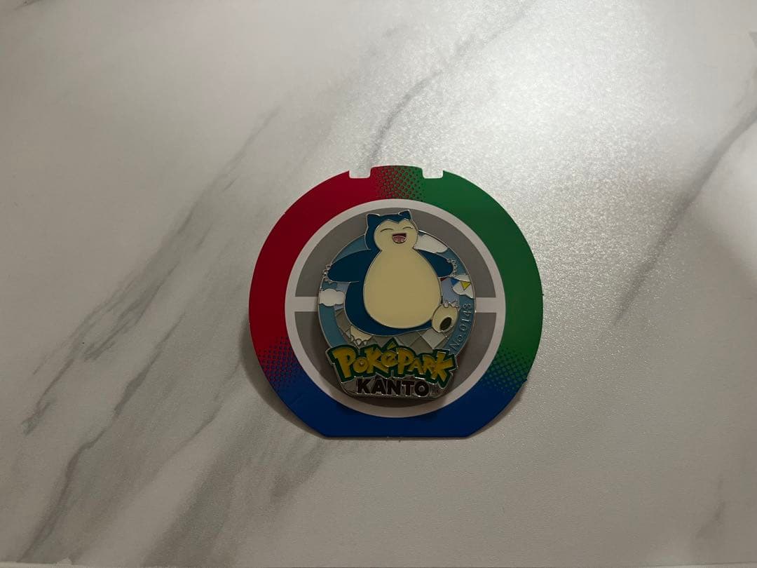 ポケパーク カントー カビゴン ピンバッジ - メルカリ
