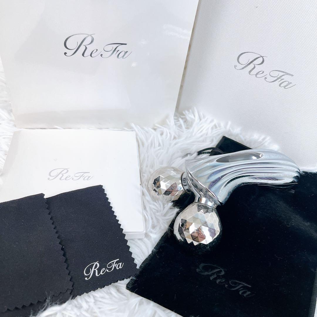 ReFa 美顔ローラー リファ モーション カラット シルバー - メルカリ