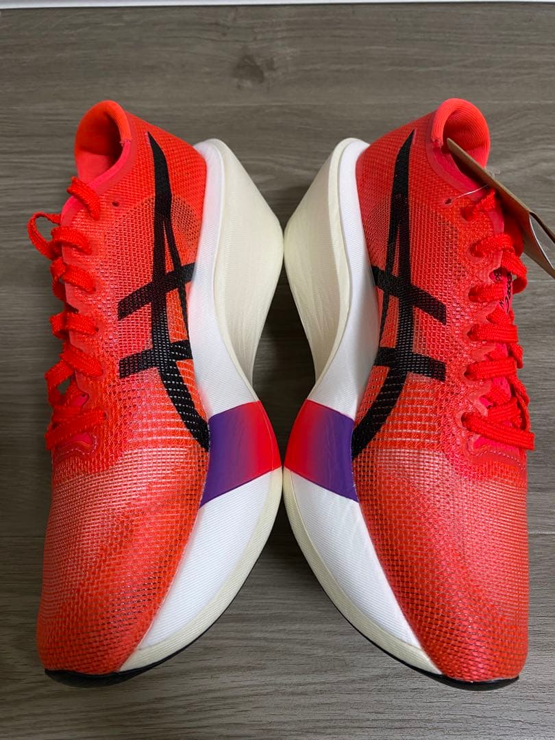 【新品未使用】ASICS メタスピードエッジトウキョウ 25.5cm レッド