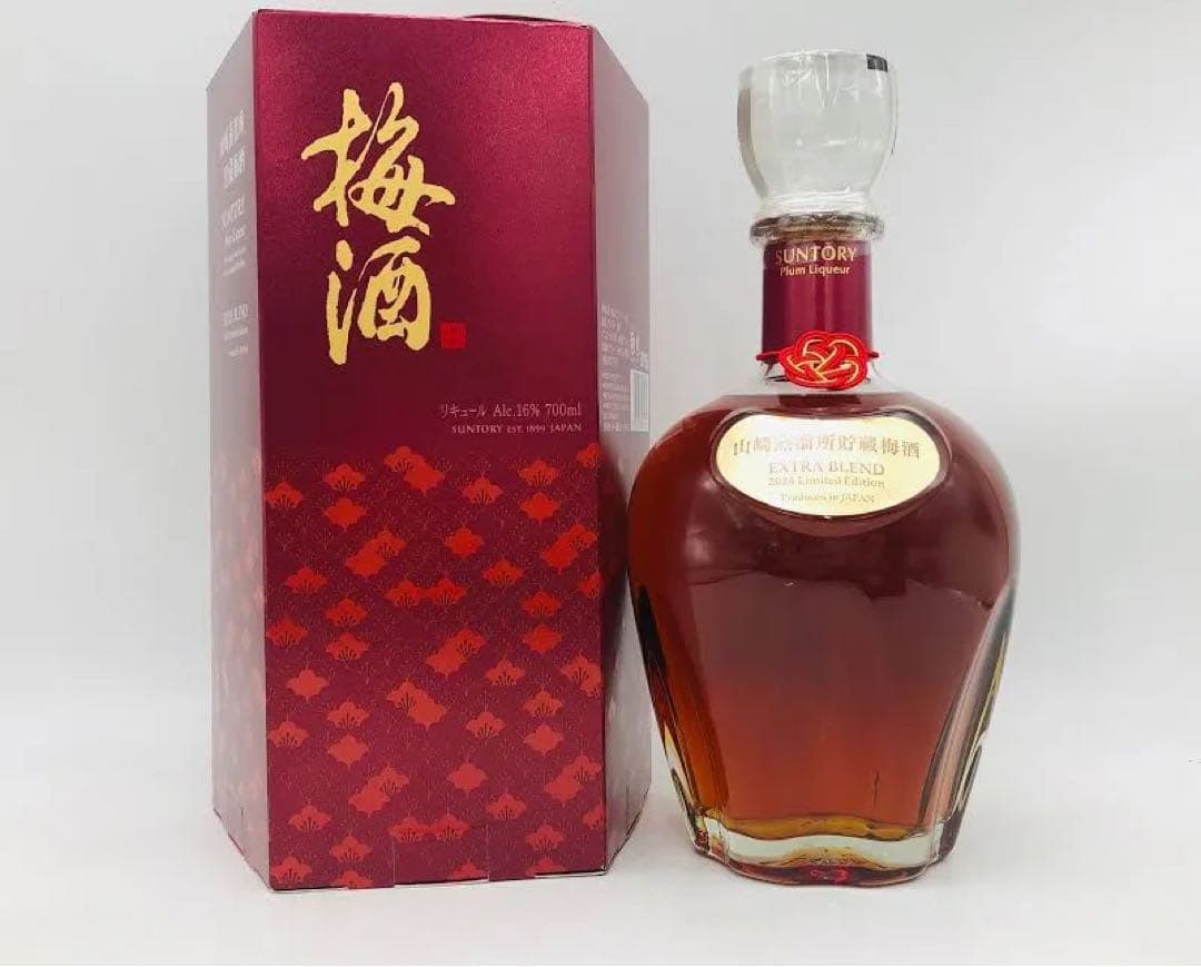 新品未開栓】サントリー 山崎蒸溜所貯蔵梅酒 EXTRA BLEND 2024 - メルカリ