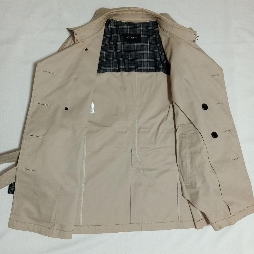 BURBERRY BLACK LABEL トレンチコート ショート ベージュ L - メルカリ