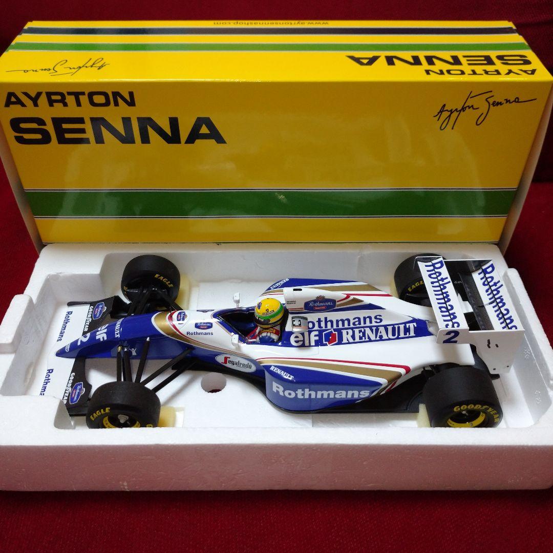 未使用】マクラーレンアイルトンセナ1994 FW16 1/18