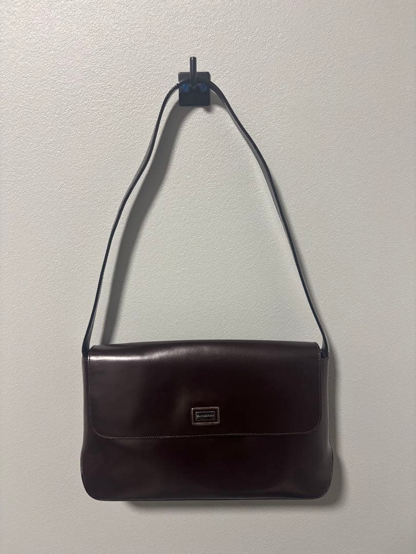 バーバリー ヴィンテージ burberry ショルダーバッグ レザー ブラウン BURBERRY（バーバリー） ショルダーバッグ レザー ブラウン【中古