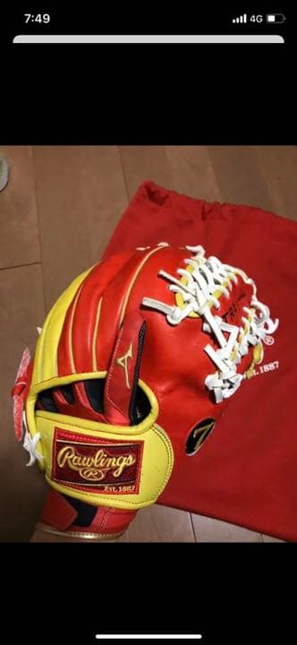 値下げ　野球 ローリングス 軟式用 オーダーグローブ 内野手 草野球 Rawlings（ローリングス） 超野球専門店CVオリジナル 野球 軟式