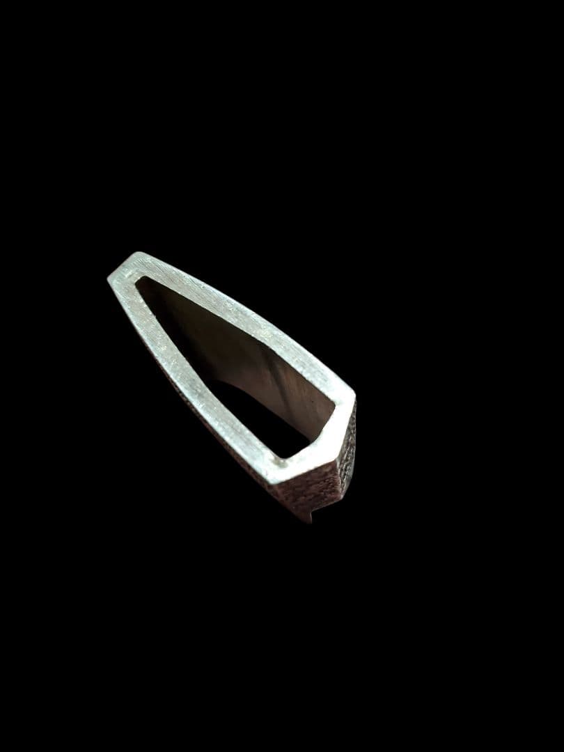 美品‼️　銀無垢遊乗一重ハバキ❗