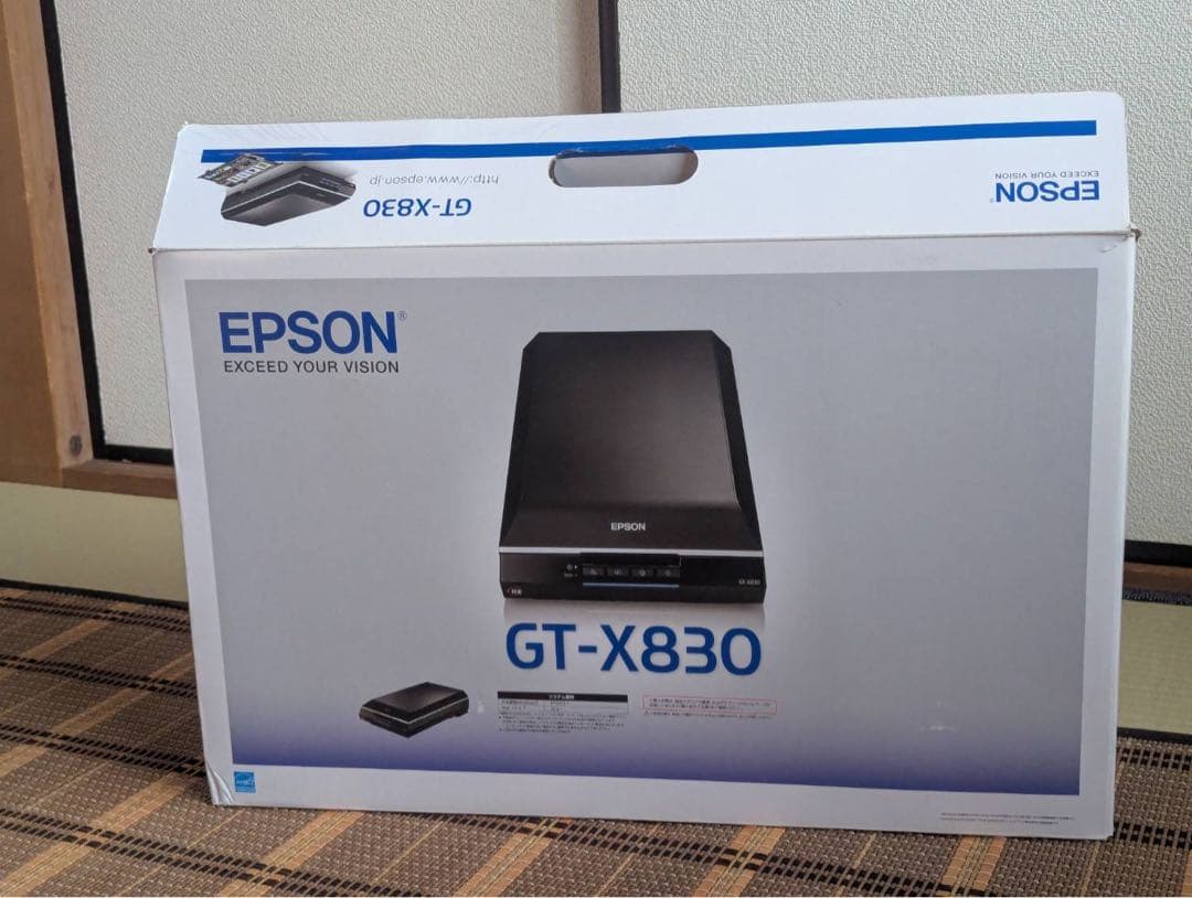 美品・元箱あり】エプソン スキャナー GT-X830 フィルムホルダー完備