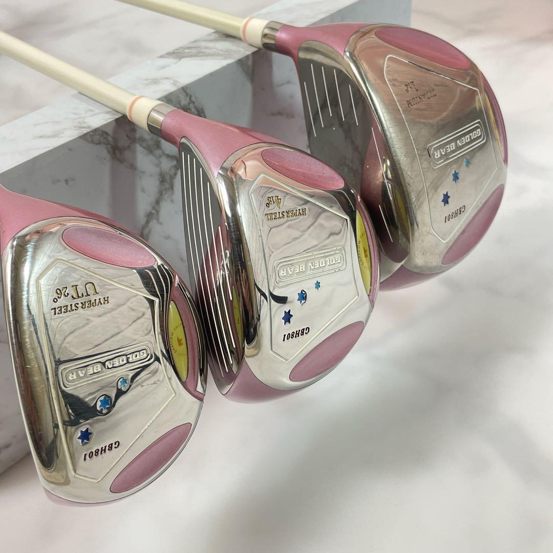 GOLDEN BEAR ゴールデンベア GBH801 レディースゴルフセット - メルカリ