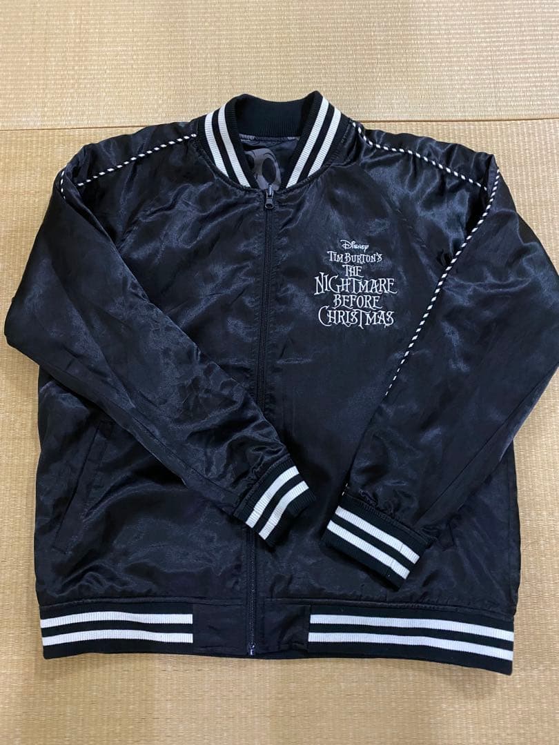 ナイトメアビフォアクリスマス ジャック リバーシブルスカジャン