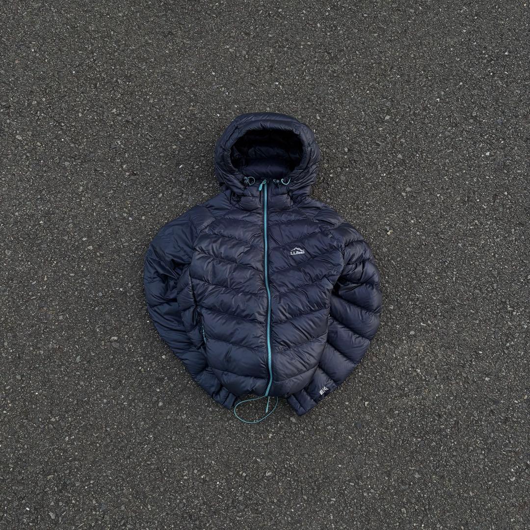 【^_−☆！】L.L.Bean ダウンジャケット　ダークネイビー　美品