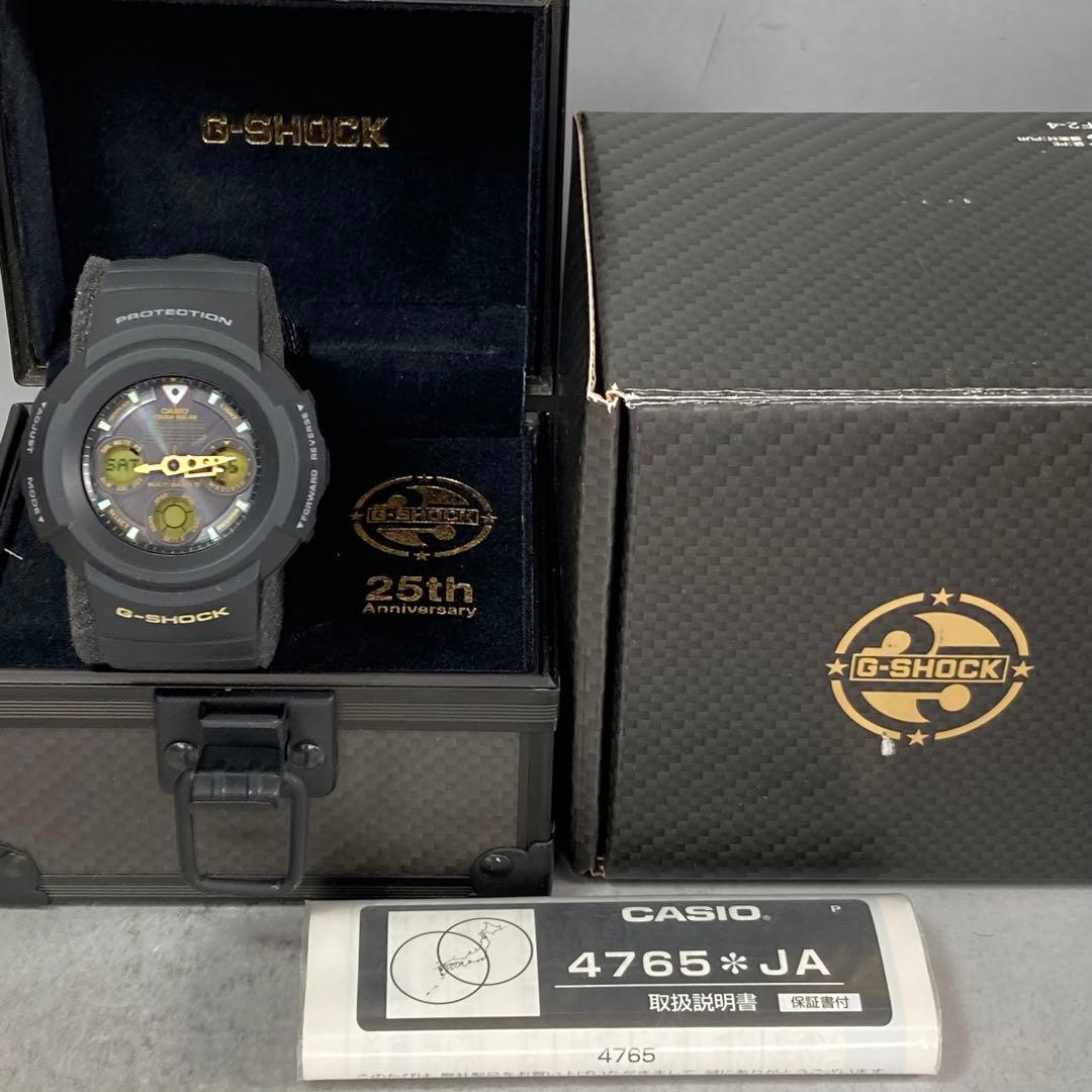 未使用 箱説付 G-SHOCK AWG-525A 電波ソーラー 25周年限定 - メルカリ