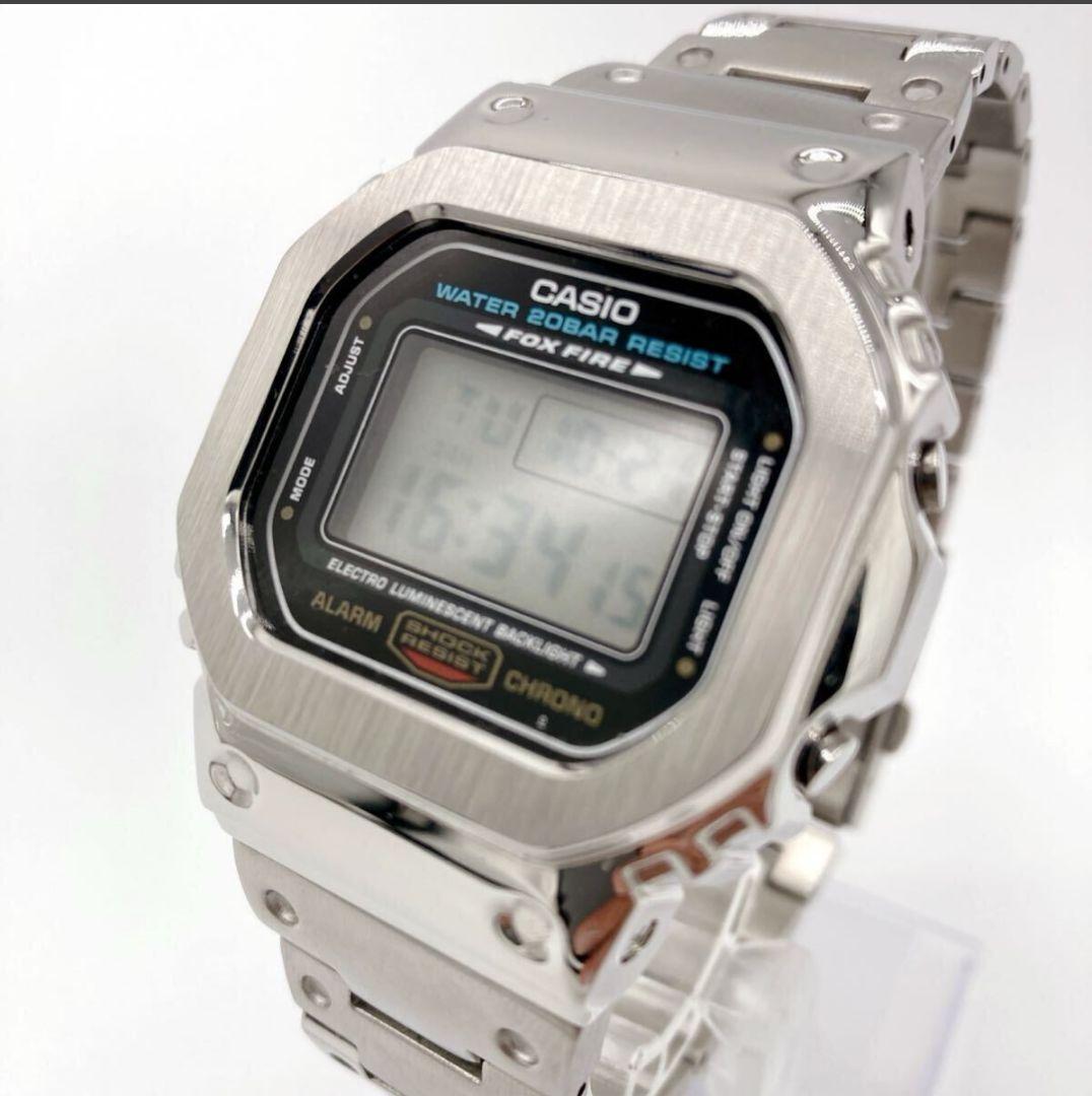 CASIO G-SHOCK フルメタル腕時計 DW-5600E DW-5600E-1 | CASIO