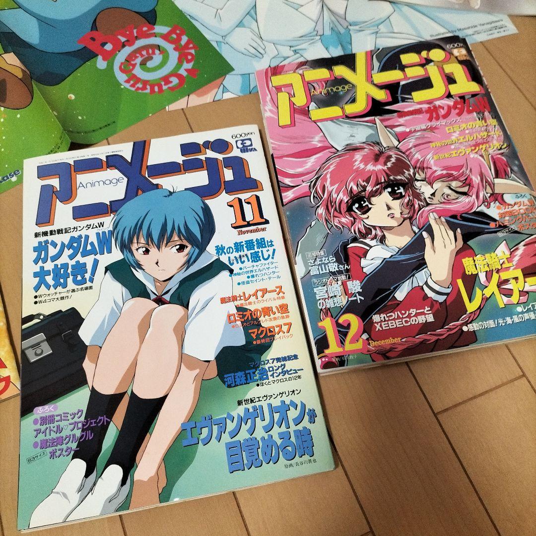新品同様】アニメージュ〈12冊セット〉1995年1月号〜12月号 ふろく付き