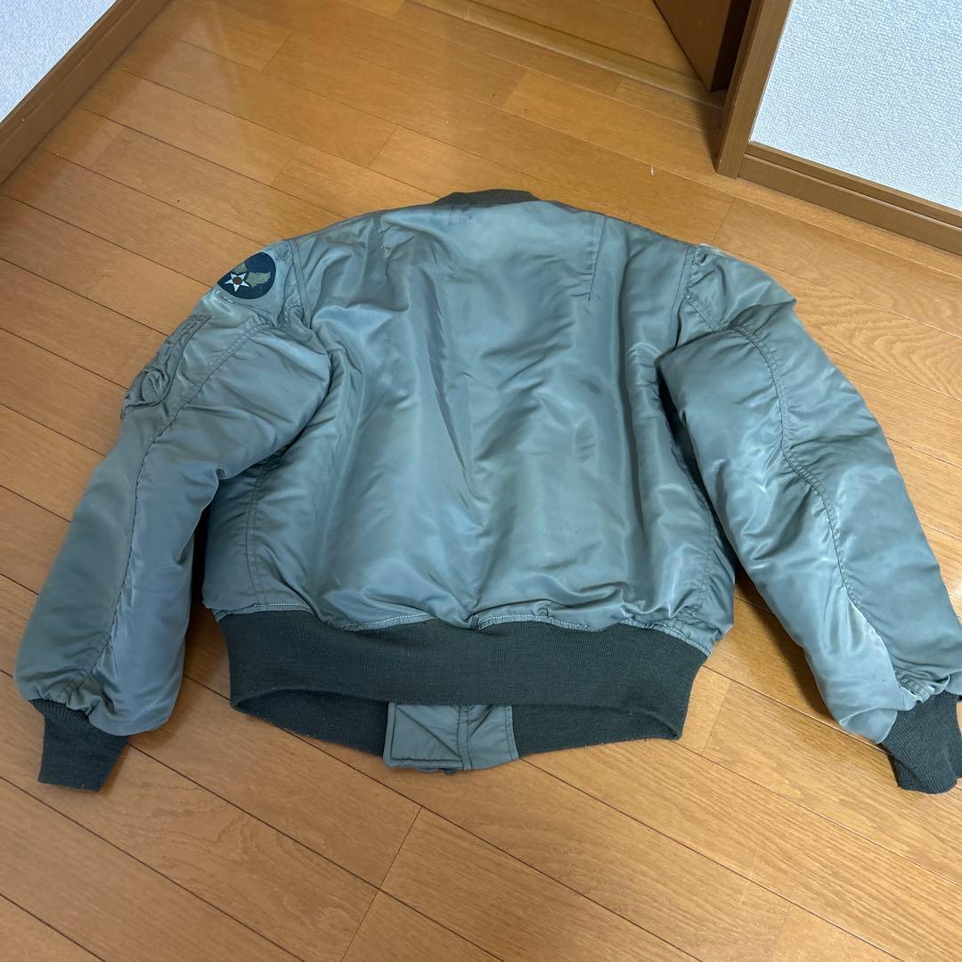 バズリクソンズ B-15D フライトジャケット サイズ38 グレー - メルカリ