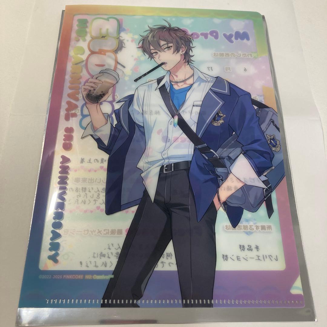 NU: カーニバル ぬカニ アニカフェ 3周年 クリアファイル エイト