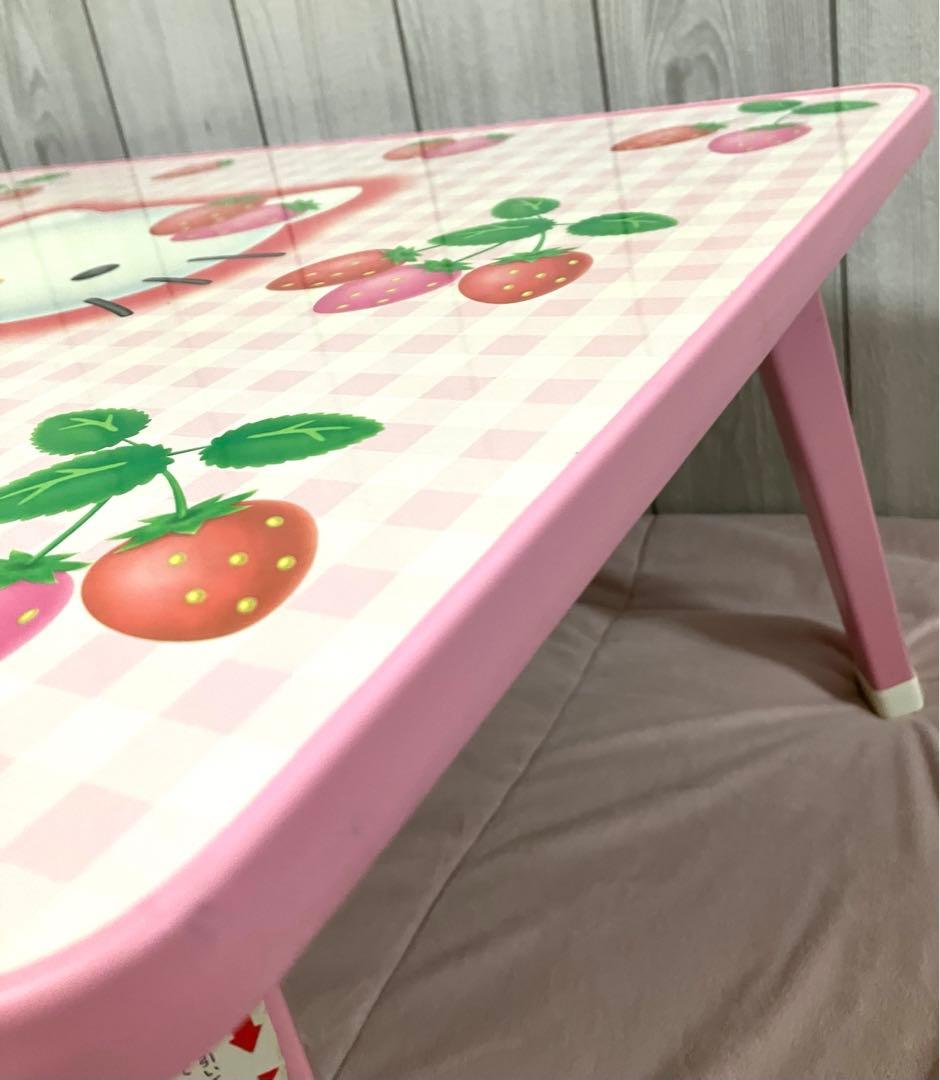 ハローキティ いちご 折りたたみ テーブル サンリオ|mercariメルカリ