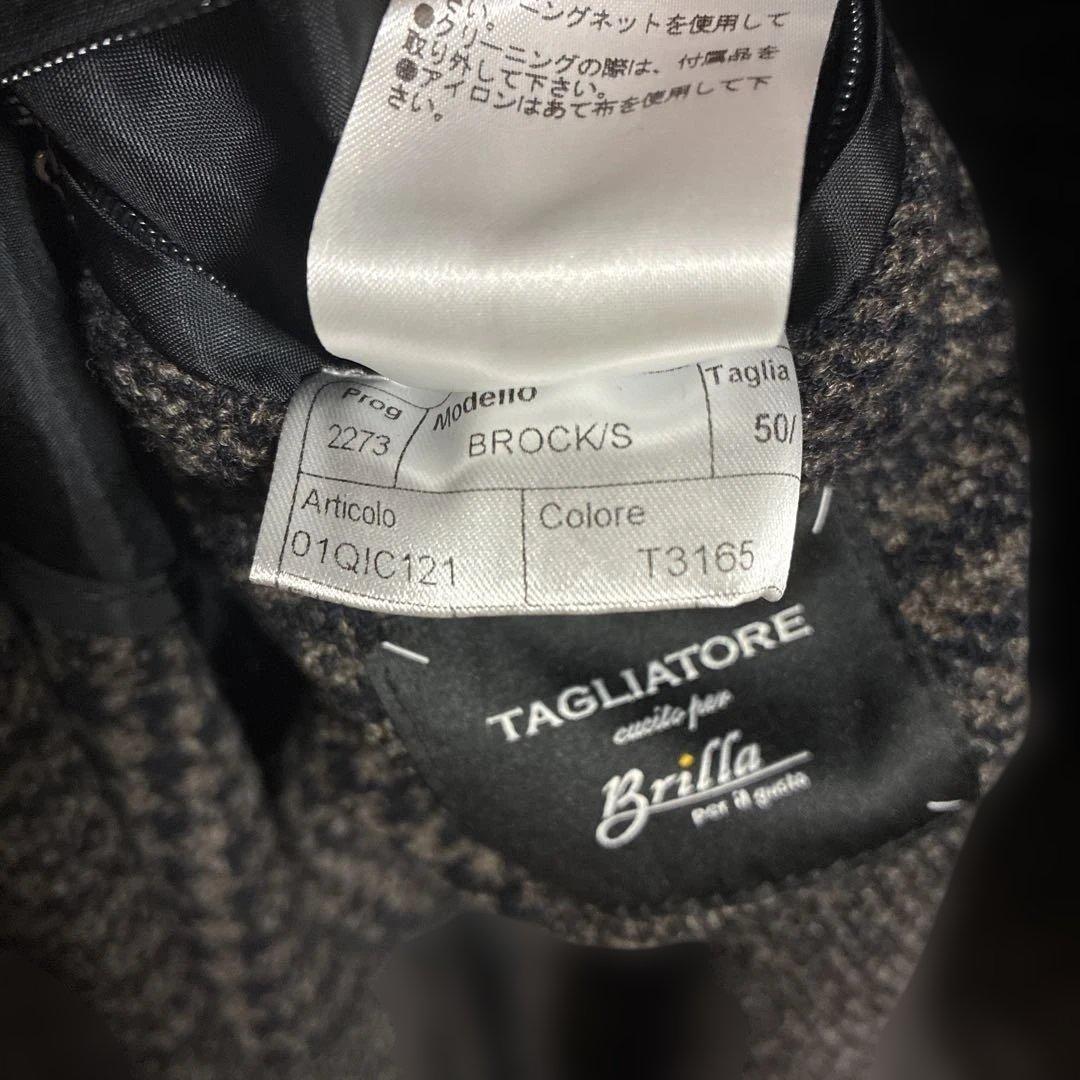tagliatore ダブルブレストコート brock 50 - メルカリ