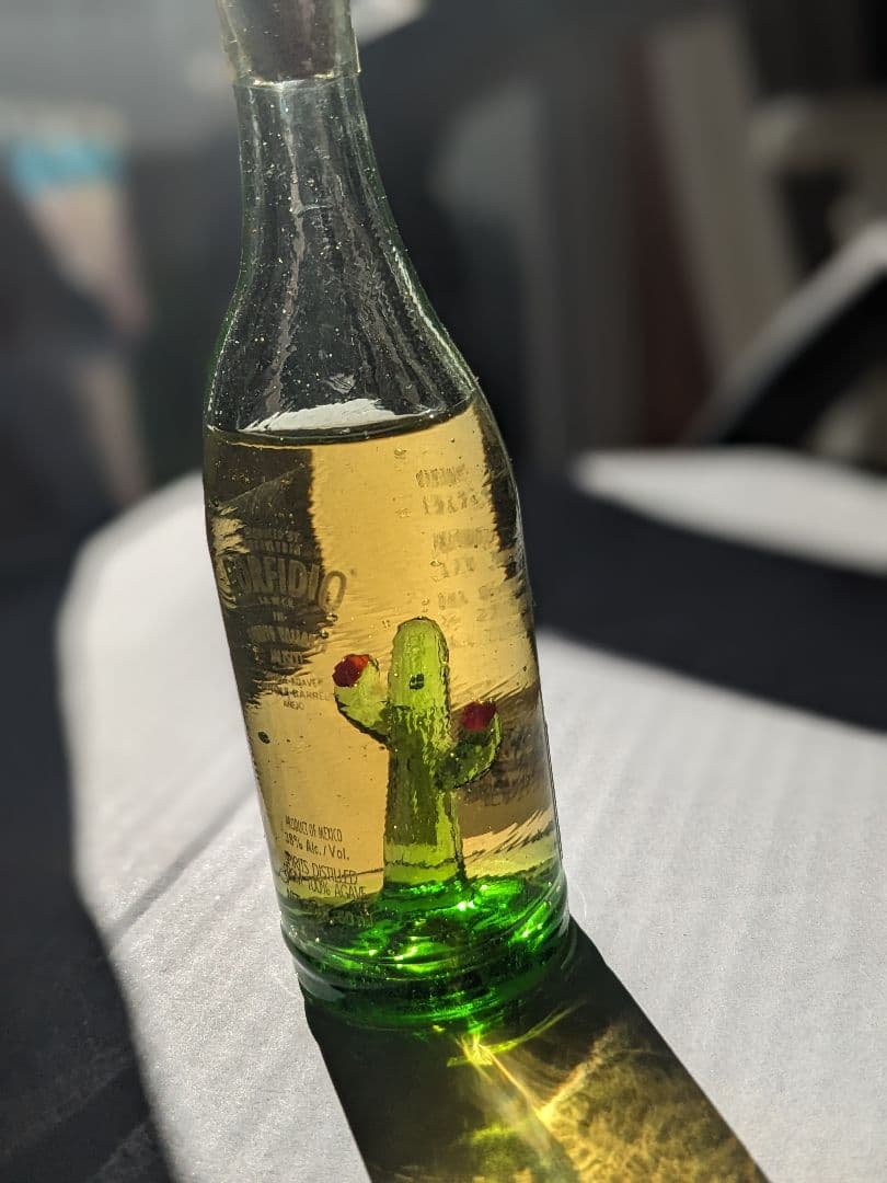 ポルフィディオ テキーラ サボテン入り ミニボトル 未開封 - メルカリ