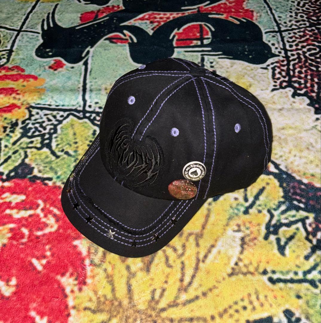 ec melodi キャップ　黒紫 ec 専用ec melodi 黒紫 キャップ melodi キャップ ecmelodi 最安値