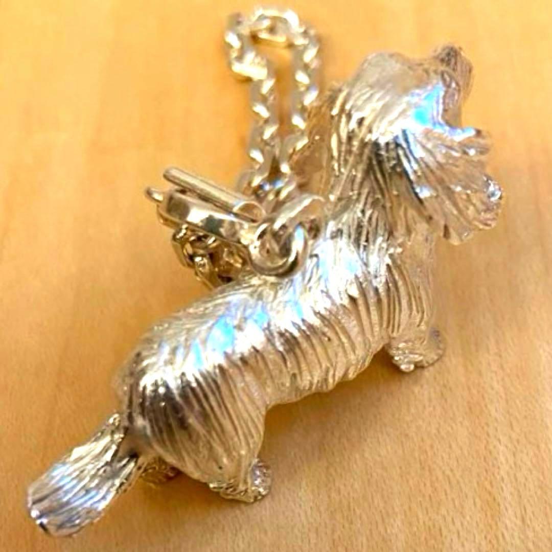 希少 美品 箱付 エルメス ダックスフンド ヴィンテージ チャーム